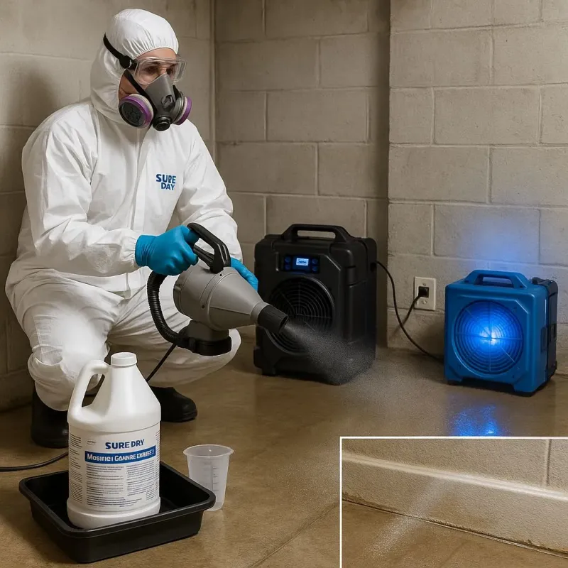 Sanitization and Odor Removal process in Choctaw, OK