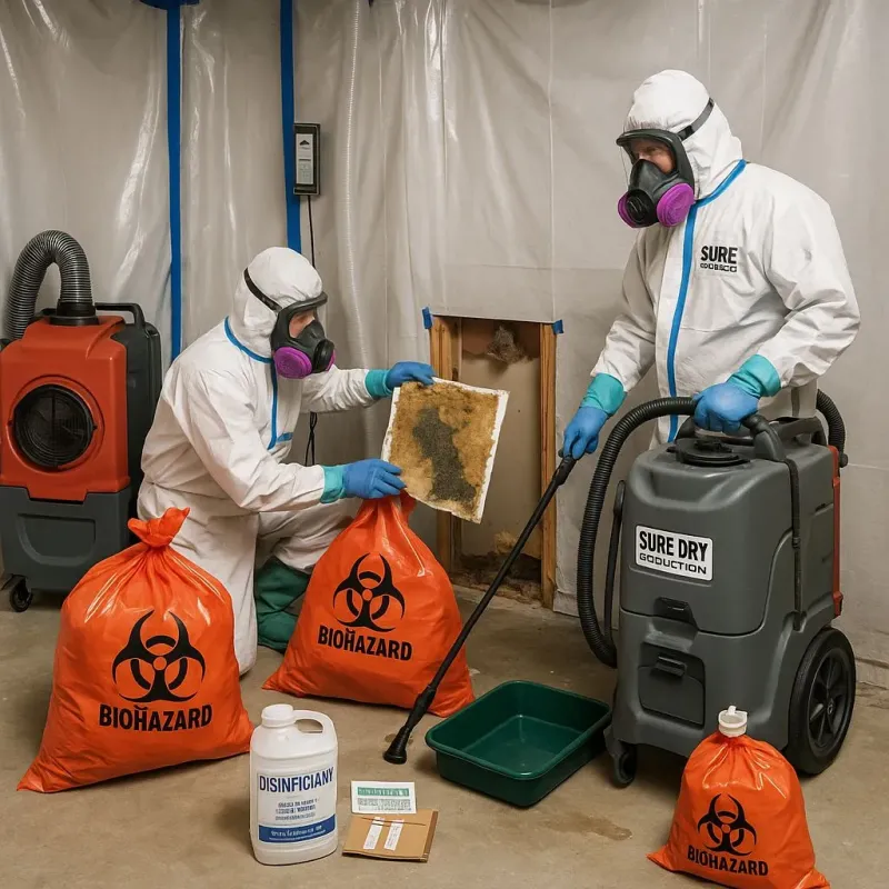 Contaminated Water Handling Protocols process in Choctaw, OK