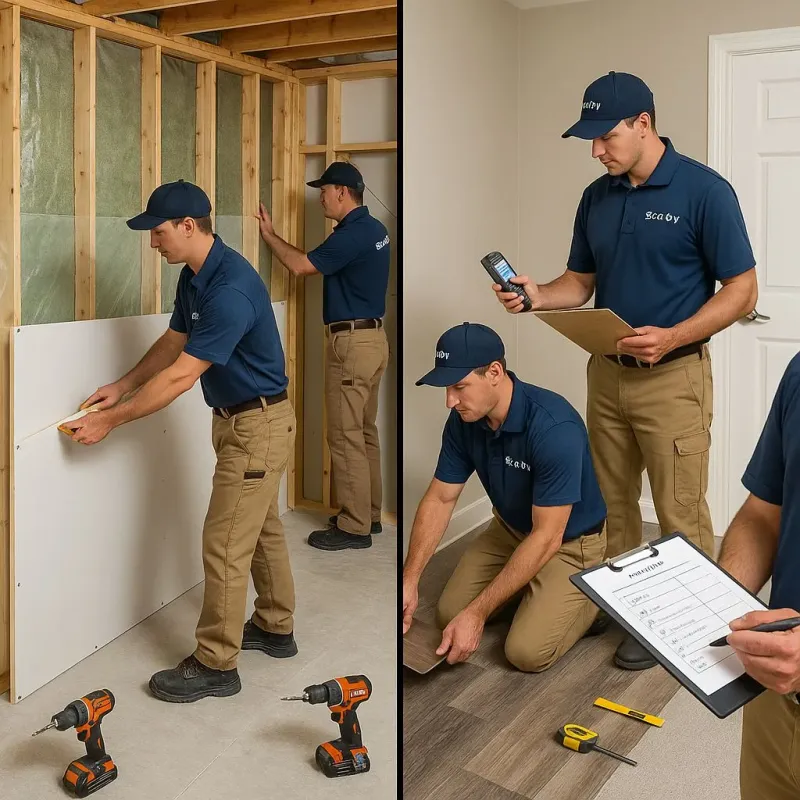 Repairs and Reconstruction process in Choctaw, OK